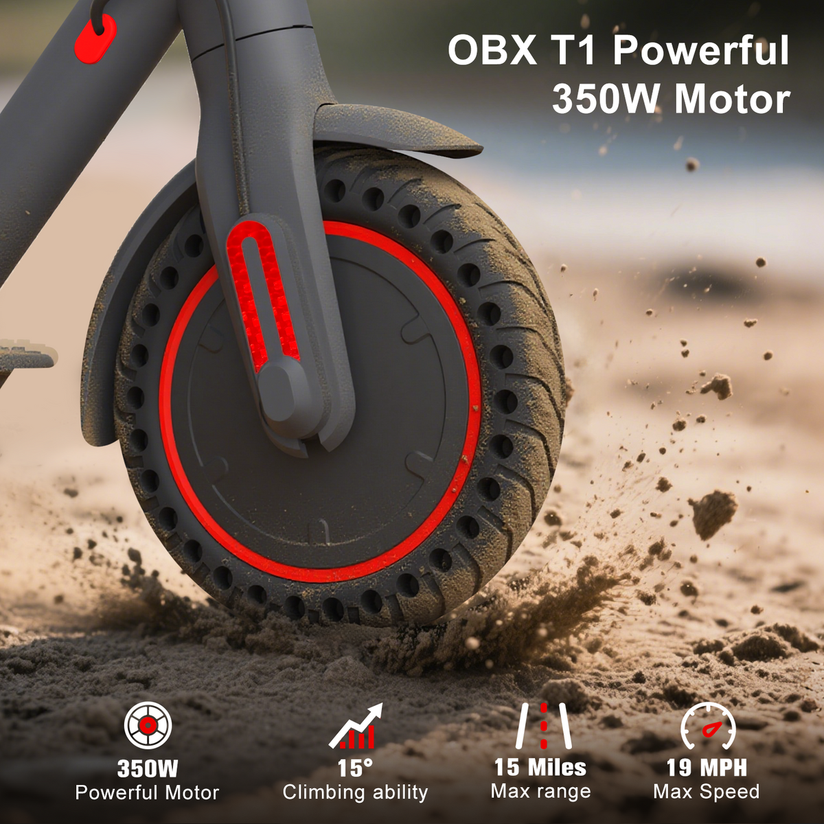 Electric Scooter Adult, 500W Power, 8.5" Solid Tire, 12-18 Miles & 18/19MPH, Dual Braking, Max Load 264 lbs, Smart APP & Cruise Control,Foldable E Scooters for Commute, UL2272