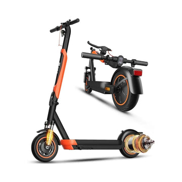 Electric Scooter Adults, 800W Motor, Max 21 Mph & 22 Miles Range,10" Tires | 10" Pneumatic Tires, 36V 15AH Big Battery, Dual Braking System, Folding E Scooters for Sport/Outdoor Riding/Commuting
